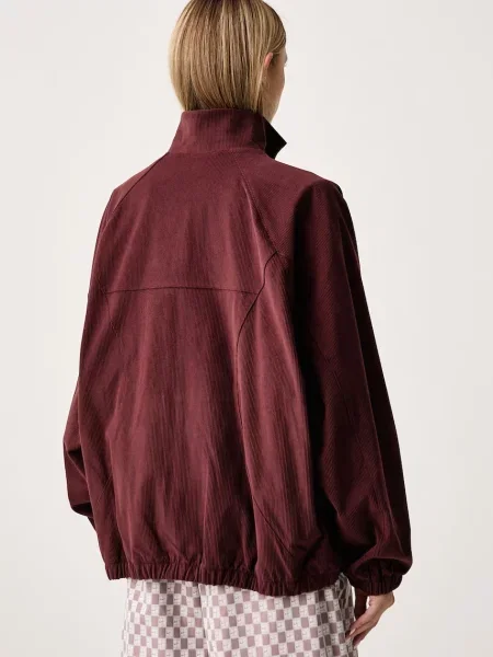 Nike Sportswear oversize kabát női kordbársony