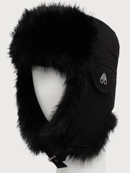 MOOSE KNUCKLES căciulă cu urechi pentru bărbați negru