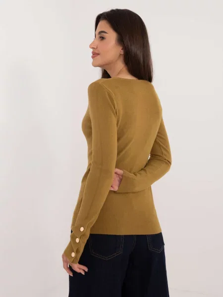 Pulover Fashionhunters clasic maro