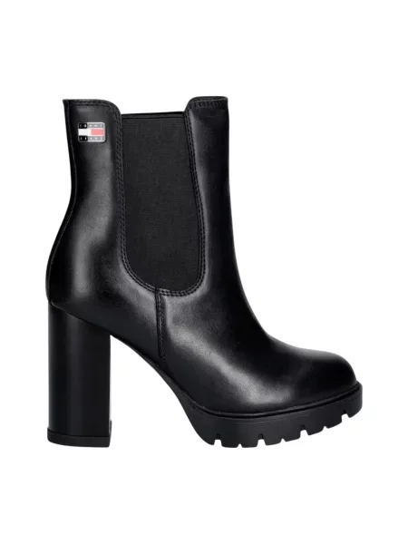 Botki Tommy Jeans czarne