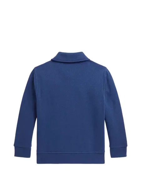 Bluza polarowa dziecięca Polo Ralph Lauren niebieska