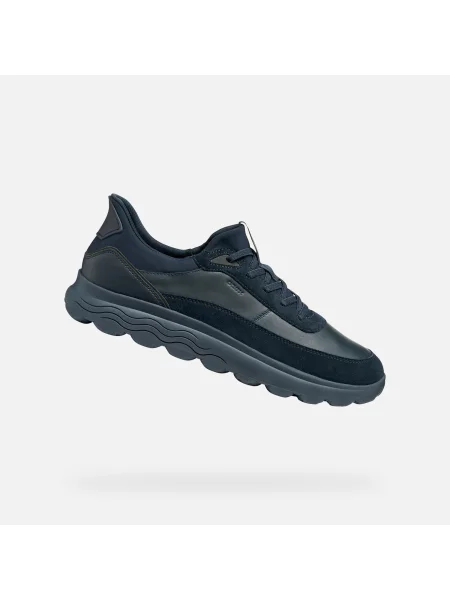 Sneakerși Geox albastru