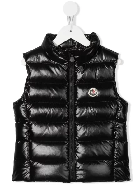 Kamizelka dziecięca Moncler Enfant czarna