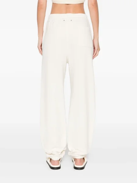 Pantaloni Golden Goose alergare alb