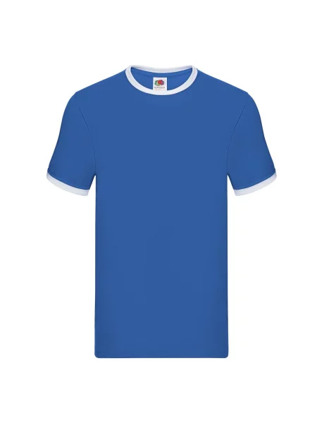 T-shirt Ringer biała