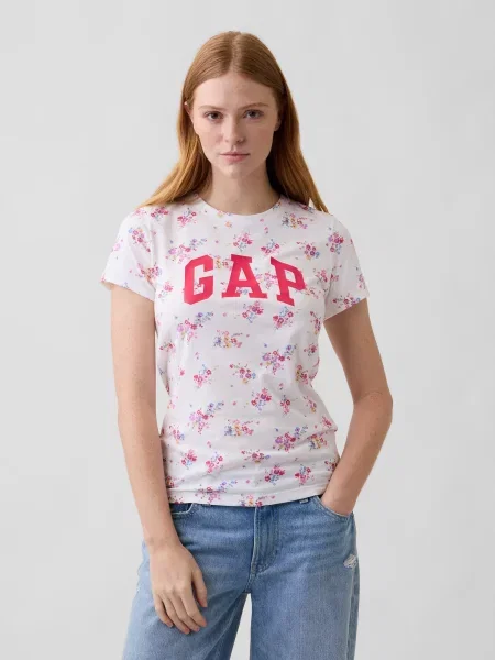 Tricou Gap cu autograf alb