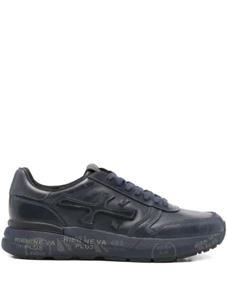 Sneakerși Premiata cu șireturi din dantelă albastru