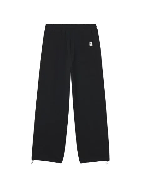 Pantaloni Five Cm cu imagine alergare cu cordon negru