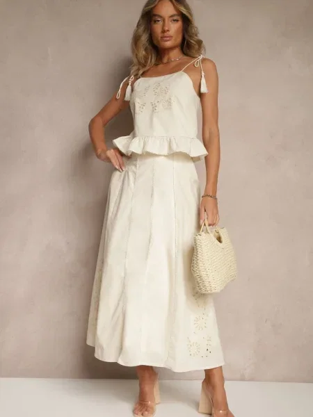 Fustă Tolanisse bej