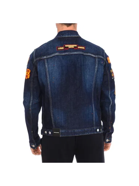 Geacă Dsquared albastru
