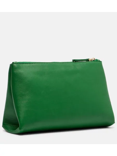 Geantă plic Calvin Klein Collection din piele verde
