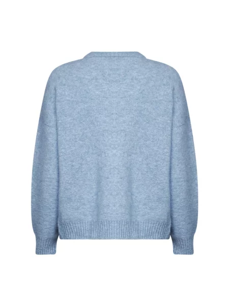 Weekend Max Mara sweter z dodatkiem wełny WKDTUONO niebieski