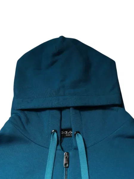 Hoodie Dolce & Gabbana με αυτόγραφο μπλε