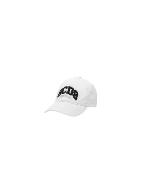 Czapka z daszkiem Gcds z logo biała