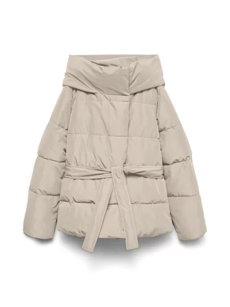VERO MODA Geacă de iarnă VMMIA KATE ecru
