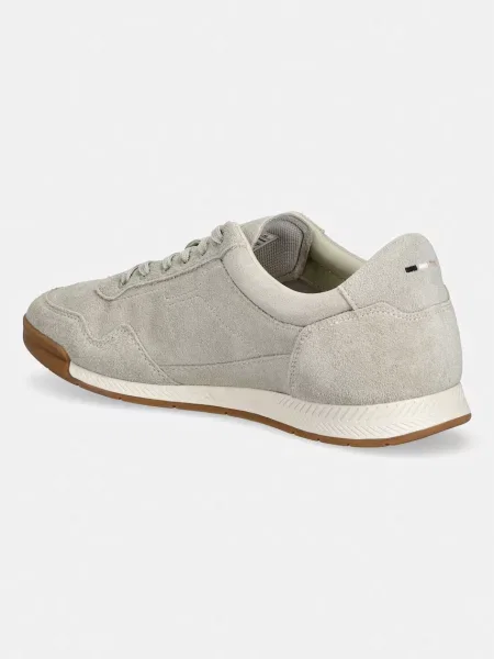 BOSS sneakers din piele întoarsă Nitan bej