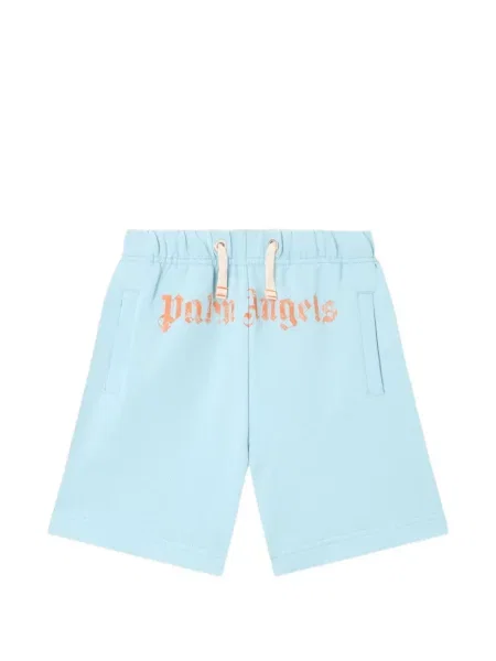 Szorty dziecięce Palm Angels niebieskie