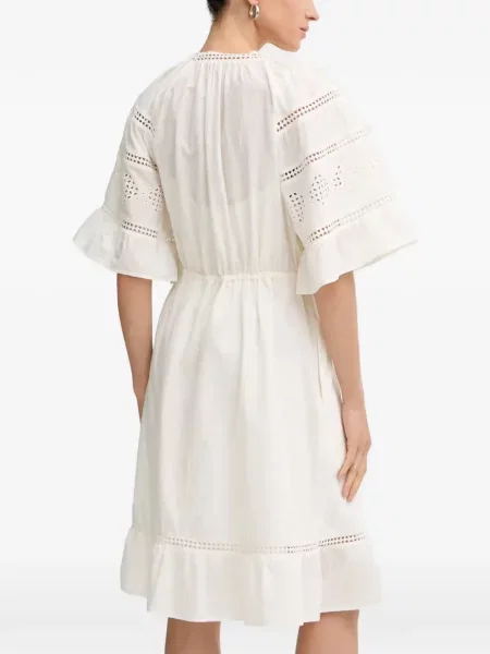 Rochie mini Marc O'polo cu broderie alb