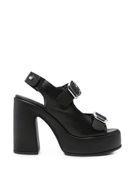 Sandale Cult cu cataramă negru