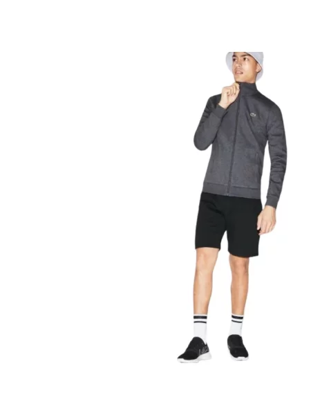 Bluza rozpinana Lacoste szara