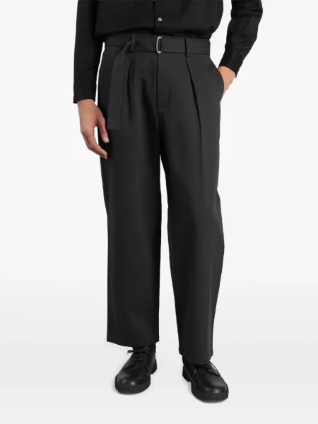 Cu centură pantaloni Attachment negru