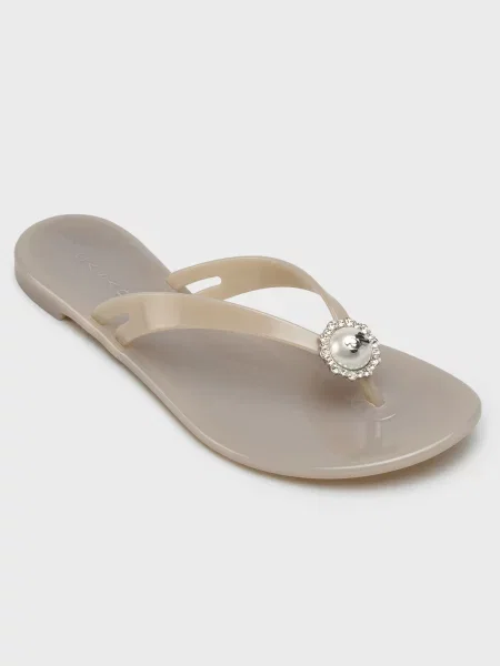 Шлепанцы Casadei серые
