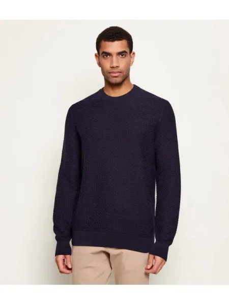 BOSS BLACK Pulover H-Imberto negru