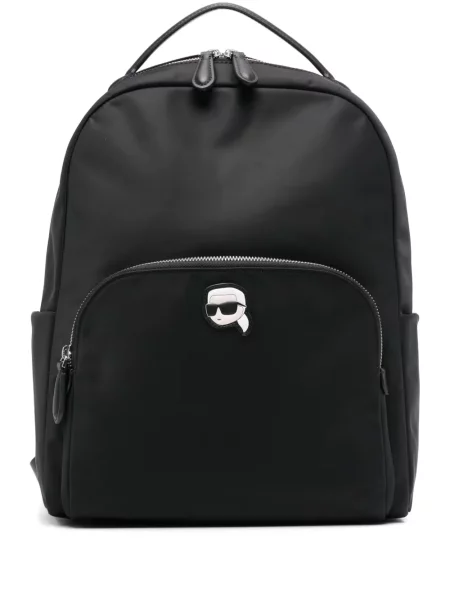 Rucsac Karl Lagerfeld cu imagine negru