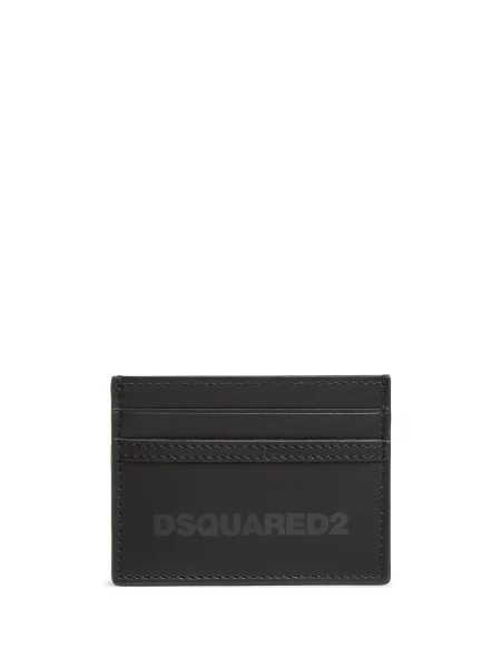 Portofel Dsquared2 cu imagine negru