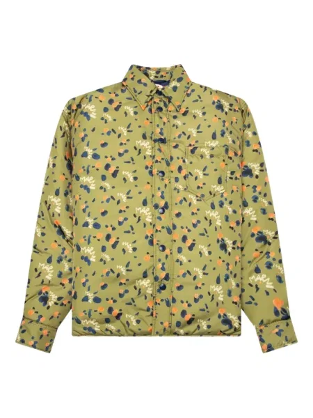 Geacă Marni cu model floral cu imagine galben