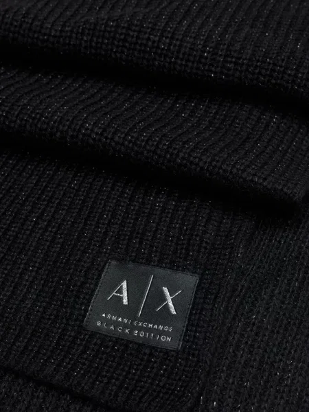 Шарф Armani Exchange черный