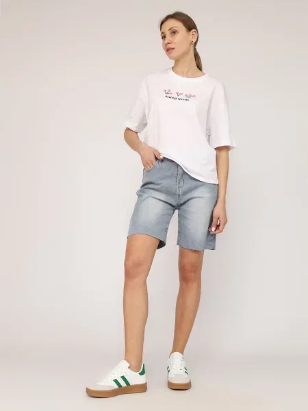 Шорти джинсові YUKI блакитний