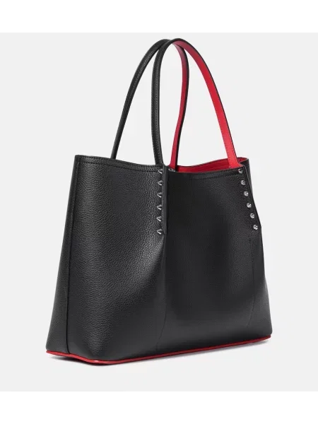 Geanta de piele Christian Louboutin din piele negru