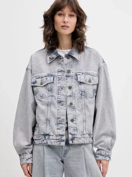 Guess Jeans traper jakna ženska plava