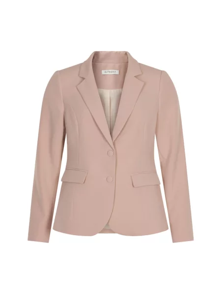 Marynarka In Front klasyczna różowa