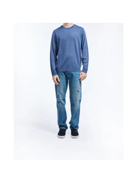 Sweter Paul Smith wełniany niebieski