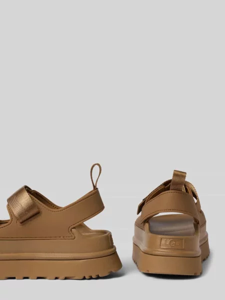 Sandałki z podeszwą na platformie model GOLDENGLOW' Ugg
