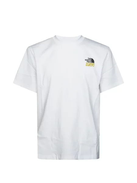 Tricou The North Face cu imagine alb
