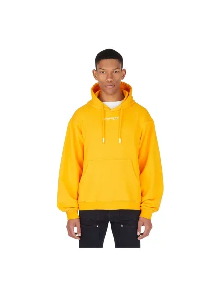 Bluza z kapturem Lourdes z kapturem z logo pomarańczowa