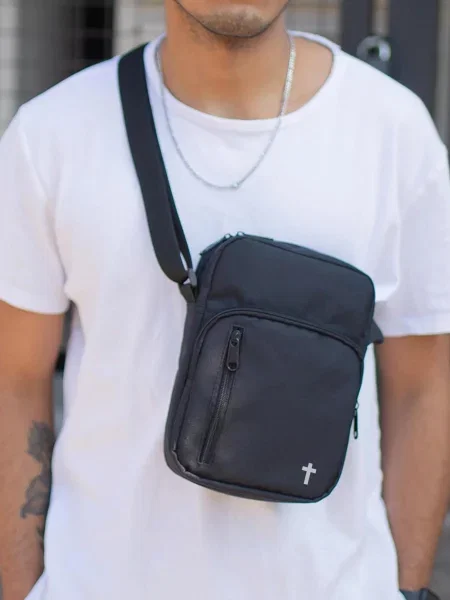 Сумка через плечо Without черная