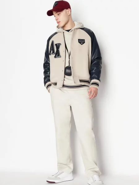 Худи Armani Exchange серое