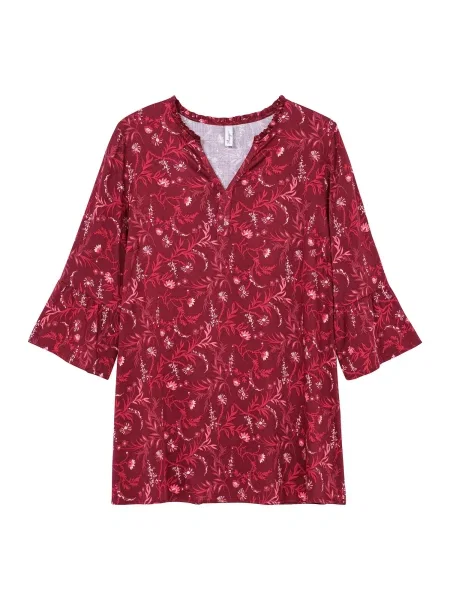 SHEEGO Tunika pastelno roza / svetlo roza / krvavo / karminsko rdeča