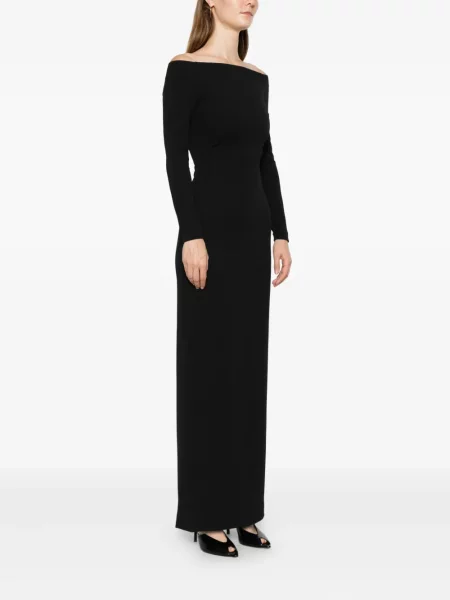 Rochie maxi Solace London de costum negru