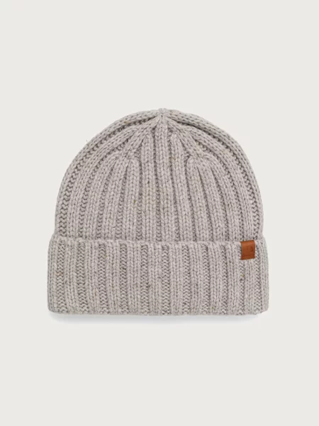 The North Face căciulă din lână merino gri