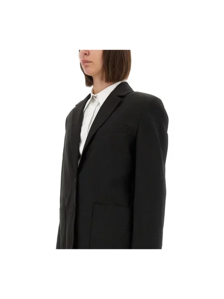 Marynarka The Garment z klapami czarna