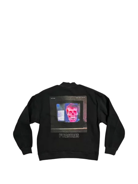 Hanorac cu fermoar Pleasures negru
