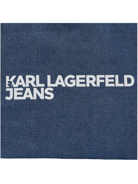 KARL LAGERFELD JEANS Shopper torba / bijela plava