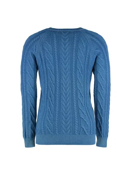 Sweter Moorer niebieski