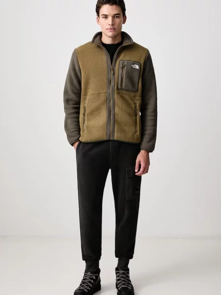 Pánska fleecová mikina The North Face Yumiori Full Zip caraway seed/ne zelená