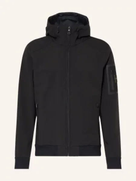 Boss Kurtka Softshell Travel schwarz czarna